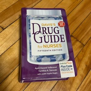 Davis’s Drug Guide for Nurses (fifteenth edition) by April Hazard Vallerand